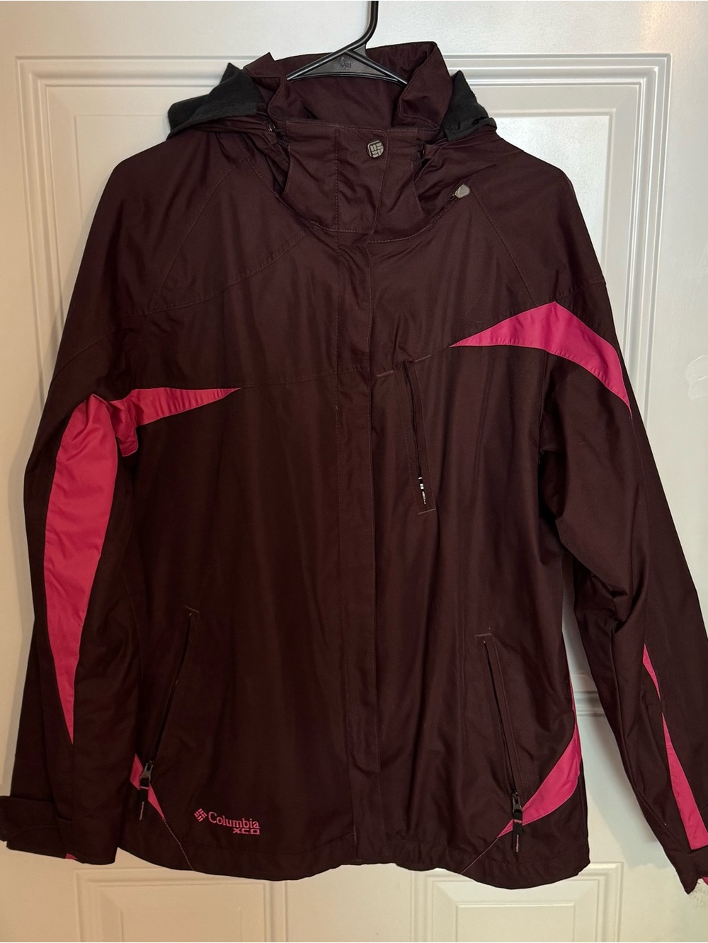Columbia XCO Core Interchange Storm Dry Jacket Coat Womens Size L Waterproof Ski